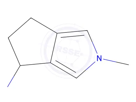 Chemical structure of 2-Methyl-2,4,5,6-tetrahydrocyclopenta[c]pyrrol-4-amine