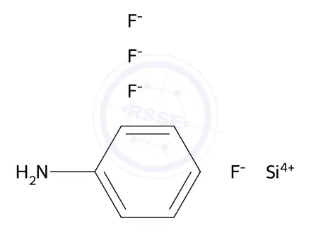 Chemical structure of ANILINE SILICON FLUORIDE