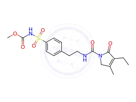 Chemical structure of Glimepiride Impurity 18