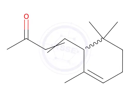 Chemical structure of Ionone (8013-90-9)
