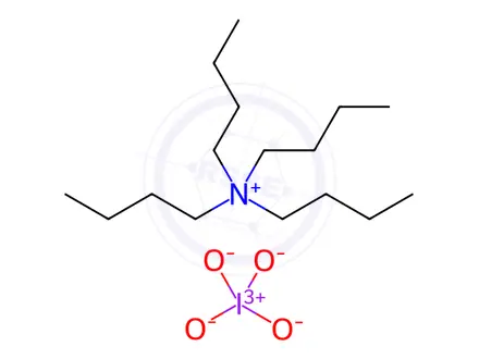 Chemical structure of Tetrabutylammonium Periodate