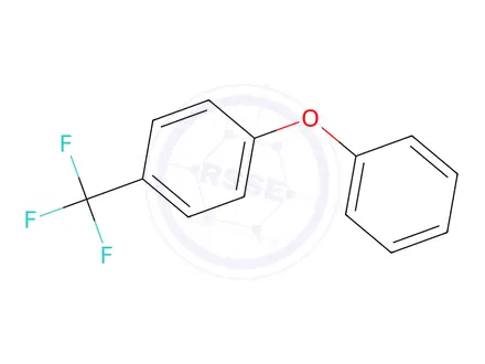 Chemical structure of 4-(TRIFLUOROMETHYL)DIPHENYL ETHER