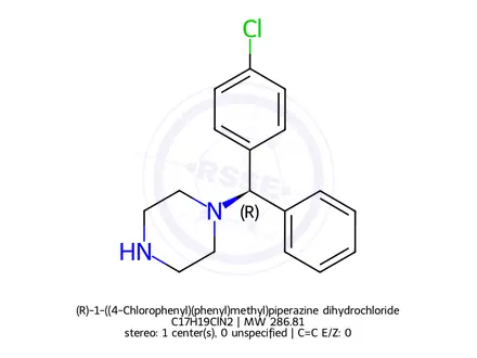 Chemical structure of Cetirizine Impurity 116