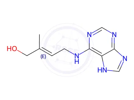 Chemical structure of trans-Zeatin