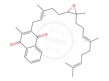 Chemical structure of Menaquinone impurity 26