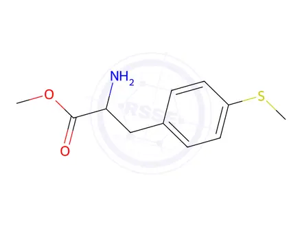 Chemical structure of Methyl 2-amino-3-(4-(methylthio)phenyl)propanoate