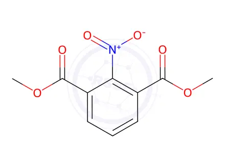 Chemical structure of Dimethyl 2-nitroisophthalate