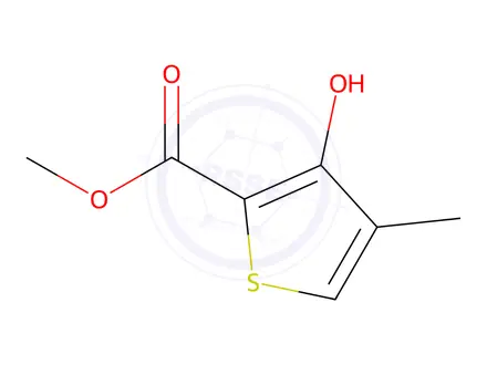 Chemical structure of methyl 3-hydroxy-4-methylthiophene-2-carboxylate