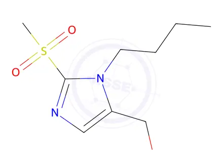 Chemical structure of (1-Butyl-2-methanesulfonyl-1h-imidazol-5-yl)methanol