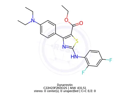 Chemical structure of Dynarrestin