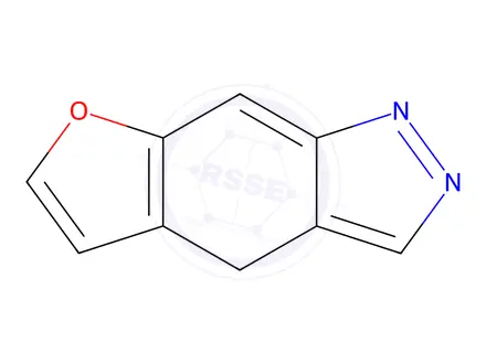 Chemical structure of 4H-Furo[3,2-f]indazole