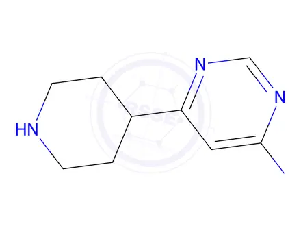Chemical structure of 6-Piperidin-4-yl-pyrimidin-4-ylamine