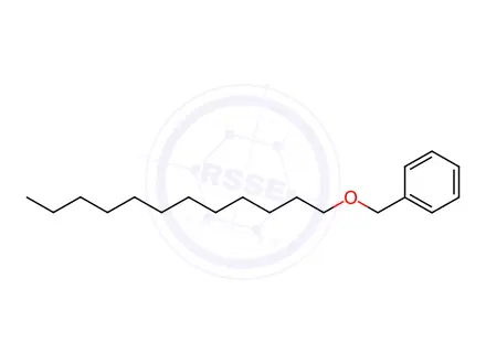 Chemical structure of 1-phenylmethoxydodecane