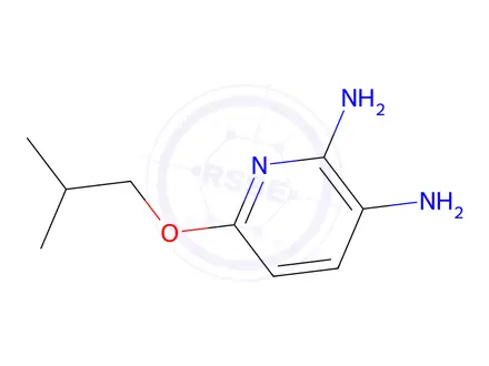 Chemical structure of 6-Isobutoxypyridine-2,3-diamine