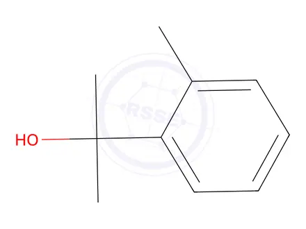 Chemical structure of alpha,alpha,2-Trimethylbenzyl Alcohol
