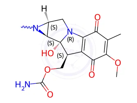 Chemical structure of 9-Epimitomycin B