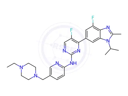Chemical structure of Abemaciclib