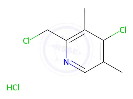 Chemical structure of Esomeprazole Impurity 168