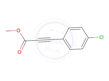 Chemical structure of Methyl 3-(4-chlorophenyl)propiolate