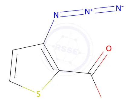 Chemical structure of Methyl 3-Azidothiophene-2-carboxylate
