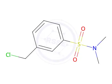 Chemical structure of 3-(Chloromethyl)-N,N-dimethylbenzene-1-sulfonamide