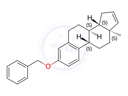 Chemical structure of 3-O-Benzyl Estratetraenol