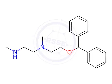 Chemical structure of Diphenhydramine Impurity 18