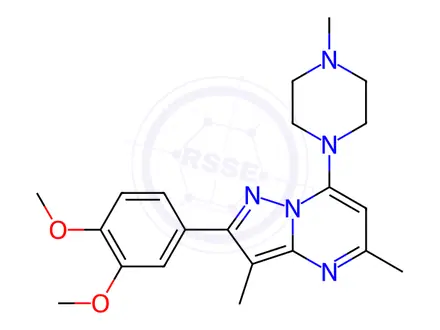 Chemical structure of T-00127-HEV1 Impurity 110