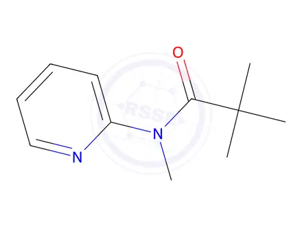 Chemical structure of N-Methyl-N-(pyridin-2-yl)pivalamide