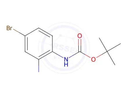 Chemical structure of N-(4-Bromo-2-nitrophenyl)carbamic Acid tert-Butyl Ester