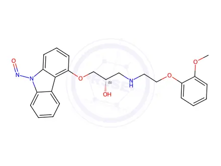 Chemical structure of Carvedilol Impurity 28