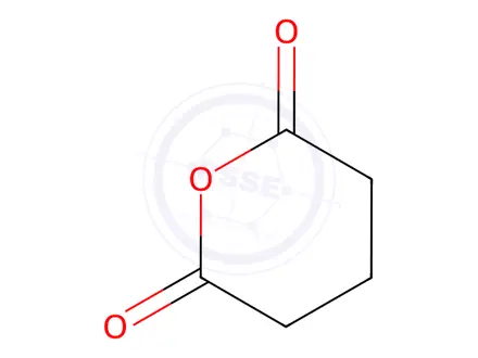 Chemical structure of Glutaric Anhydride