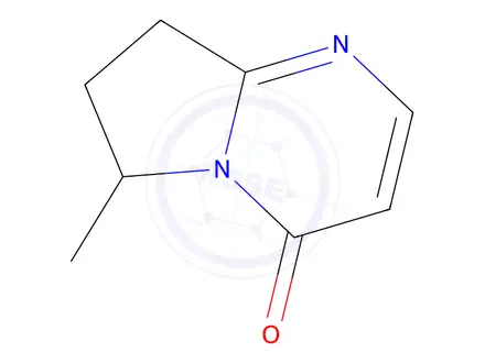 Chemical structure of 6-Methyl-7,8-dihydropyrrolo[1,2-a]pyrimidin-4(6H)-one