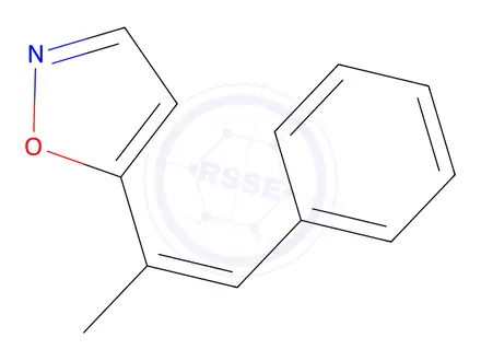 Chemical structure of 5-(1-Phenylprop-1-en-2-yl)isoxazole