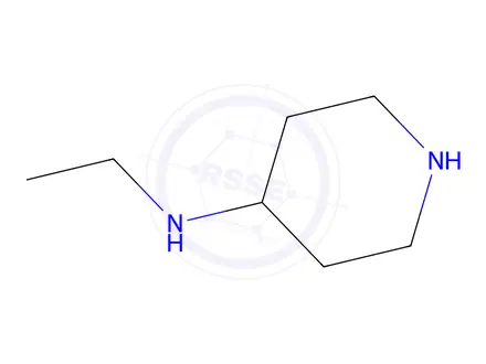 Chemical structure of N-Ethylpiperidine-4-amine dihydrochloride
