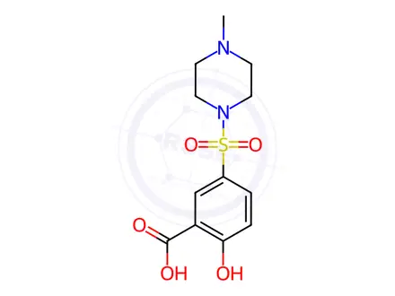 Chemical structure of Sildenafil Impurity 43