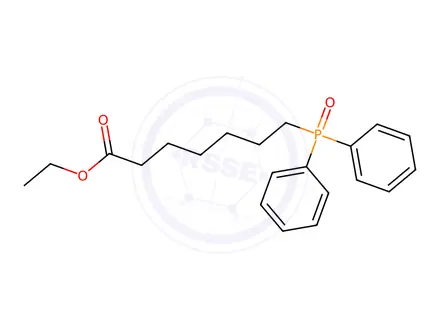 Chemical structure of Ethyl 7-(diphenylphosphoryl)heptanoate