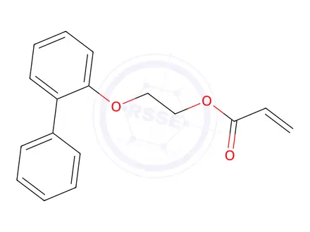 Chemical structure of 2-([1,1'-Biphenyl]-2-yloxy)ethyl acrylate