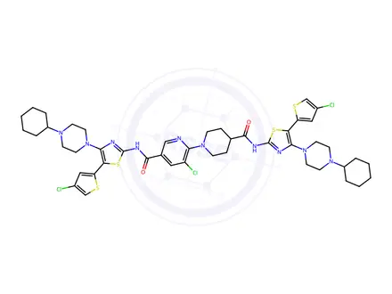 Chemical structure of Avatrombopag impurity 124