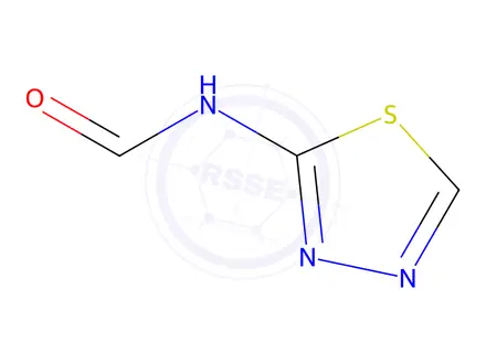 Chemical structure of N-(1,3,4-Thiadiazol-2-yl)formamide
