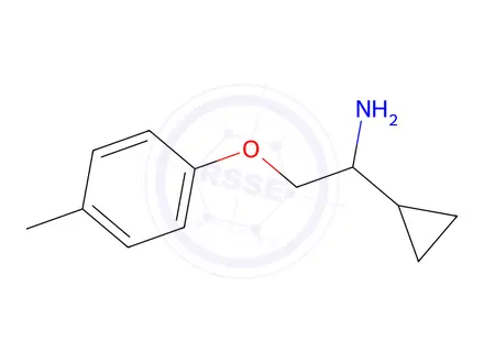 Chemical structure of [1-Cyclopropyl-2-(4-methylphenoxy)ethyl]amine