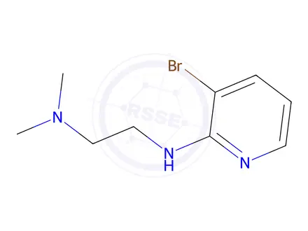 Chemical structure of N1-(3-Bromopyridin-2-yl)-N2,N2-dimethylethane-1,2-diamine