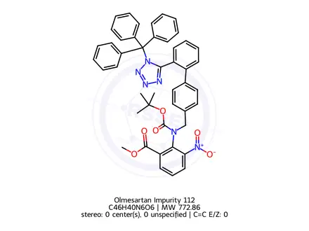 Chemical structure of Olmesartan Impurity 112