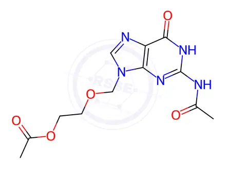 Chemical structure of Acyclovir Impurity G