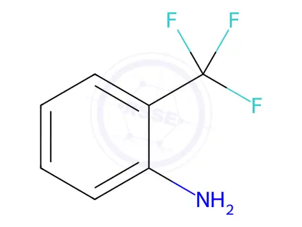 Chemical structure of 2-Aminobenzotrifluoride
