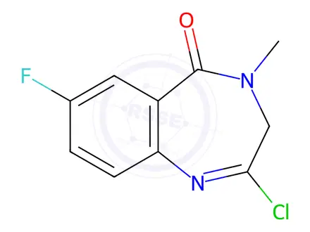 Chemical structure of Flumazenil Impurity 24