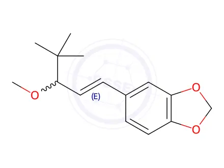 Chemical structure of Stiripentol Impurity 13