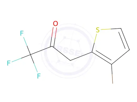 Chemical structure of 3-(3-Bromothiophen-2-yl)-1,1,1-trifluoropropan-2-one