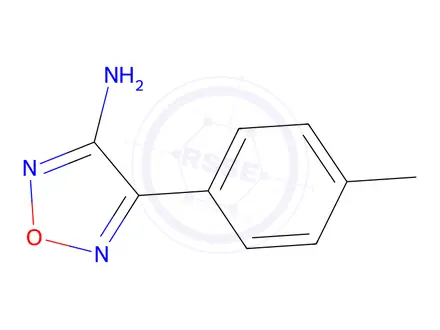Chemical structure of 4-(4-methylphenyl)-2,3-dihydro-1,2,5-oxadiazol-3-imine