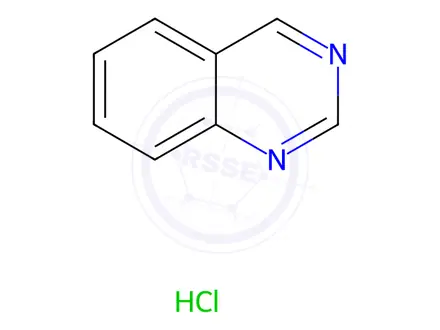 Chemical structure of Quinazoline Hydrochloride